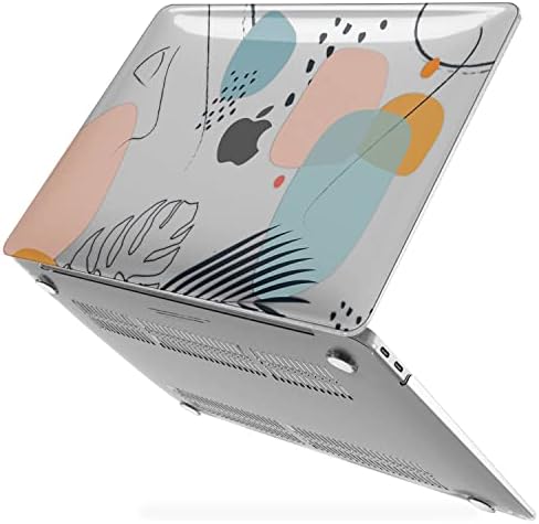Калъф Feams MacBook Air 13 Инча, Прозрачен калъф с твърда обвивка и капак клавиатура Само за MacBook Air 13 инча 2020