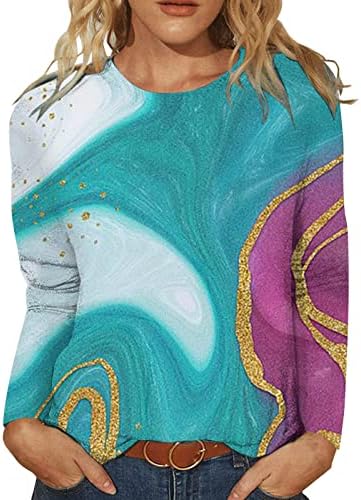 Женска Тениска с изображение на Семки, Сладко Забавно Ежедневни Памучен Тениска с Дълъг Ръкав, Есенното Облекло на Жените