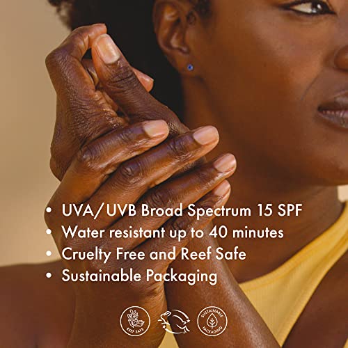 Плътен крем за ръце UNSUN Protect & Smooth с широк спектър на действие SPF 15 - Водостойкое успокояващо средство, подходящ