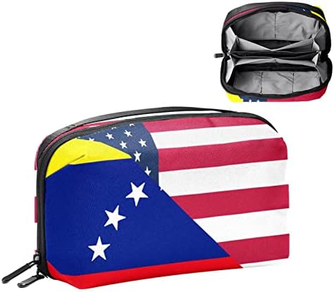 Косметичка, Косметичка, Водоустойчив Органайзер За Косметичек, знамето на съединените щати и Венецуела