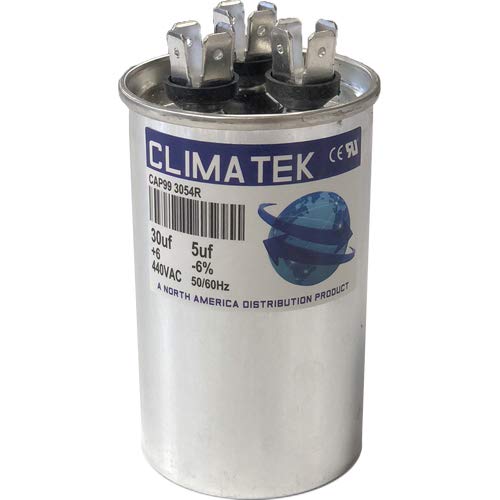 През цялата кондензатор ClimaTek - подходящ за Armstrong 49M6901 | 30/5 icf MFD 370/440 Волта променлив ток