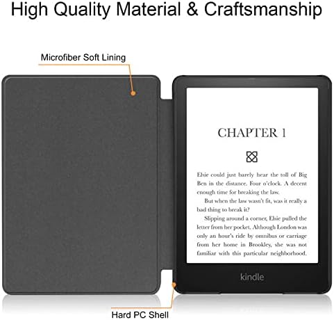 Тънък калъф за четец Kindle Oasis (7 инча, 10-то поколение 2019 година на издаване) - Лек Защитен калъф с функция