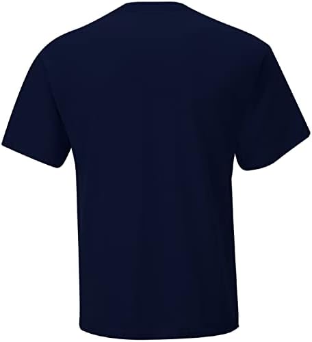 Спортна мъжка тениска НАСКАР с клетчатым флага от памук - Патриотическая тениска със Звезди и ивици на 2места -Тъмно син