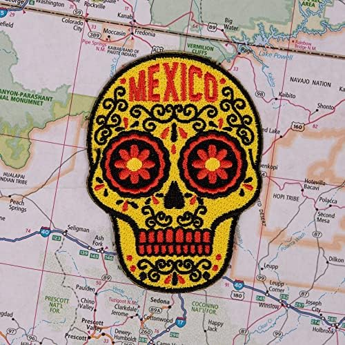 Пътна Нашивка Vagabond Сърце Мексико - Мексикански Сувенири - Мексикански подарък