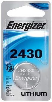 Литиева монетен елемент Energizer CR2430 3v - на Дребно Блистер-опаковка по 1