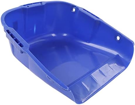 Голяма лъжица за боклук, лесен за използване Тежкотоварни лъжичка за промишлени нужди (в синьо)