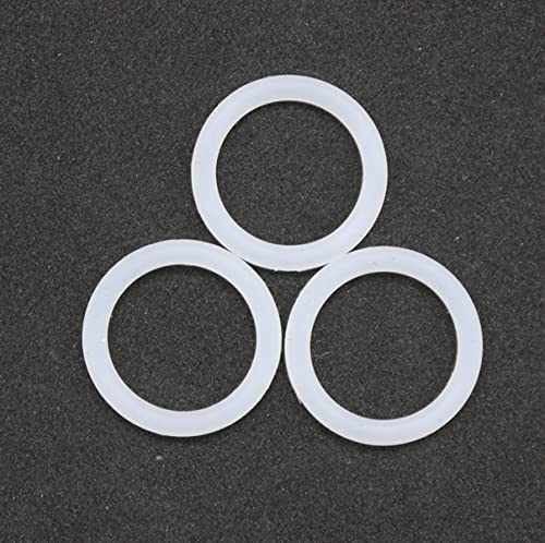 10/50 бр. бял силиконов пръстен за запечатване CS 2,4 mm OD 8 ~ 30 mm водонепроницаемое гумени о-пръстен