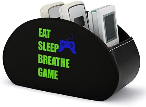 Видеоигри Eat Sleep Game Изкуствена Кожа Притежателя на Дистанционното Управление Настолен Органайзер Кутия За Съхранение