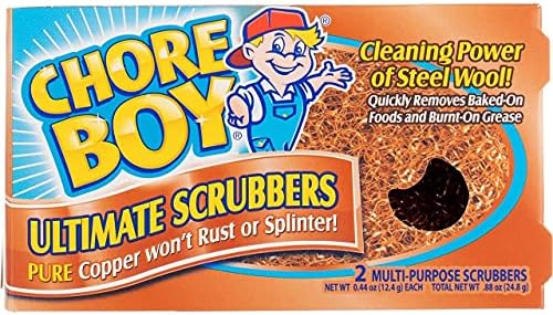 Медни гъба за почистване на Chore Boy - 3 опаковки