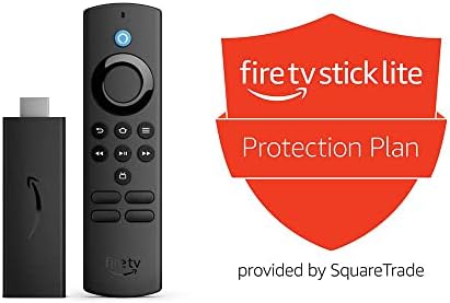 Fire TV Stick Lite с 2-годишен план за защита на