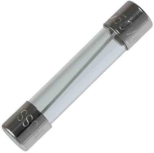 DealEnvy- (2 опаковки) WB27X11138 20 Ампера 125/250 Волта 611 Стъклен Предпазител за микровълнова фурна Незабавни