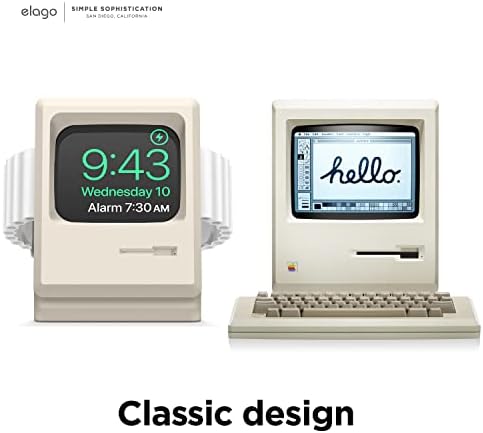 поставка elago W3 съвместими с Apple Watch Ultra серия 8/7/6/5/4/3/2/1/SE (49 мм, 45 мм, 44 мм 42 мм) (класически