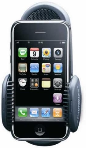 Комплект за кола Mr. Хендсфри Genius за iPhone - Тъмно Сив