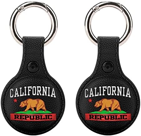 Титуляр на Република Калифорния за ключодържател с въздушна маркирани с, защитен калъф от TPU, hang-локатор за чантата