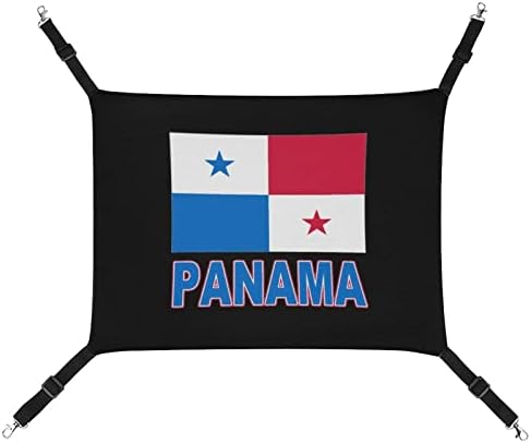 Гордостта на Панама - Хамак за Домашни Любимци с Панамски Флаг, Удобна Регулируема Подвесная Легло за по-Малките