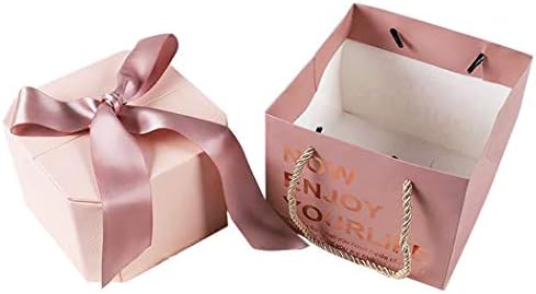Подарък Кутия за Рожден Ден, Подарък Калъф За Бижута От Лента JUSTDOLIFE Подарък Опаковъчна Кутия Книжен Подарък Кутия
