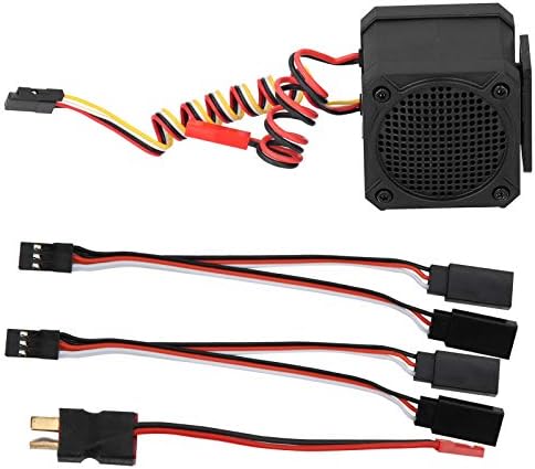 Звуков симулатор, Удобна Настройка на Звуков Симулатор на двигателя RC 10 Звукова Защита от ниско Напрежение Пластмасов