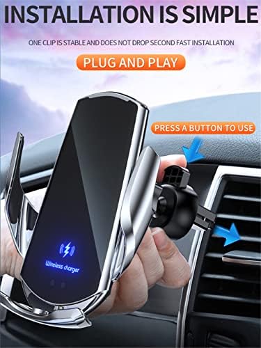 Автомобилното Безжично зарядно устройство KERNKLENPP, стойка за телефон, интелигентно разпознаване, напълно