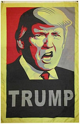 Американски Едро Супермаркет Donald Trump Art Face Вертикален Банер 100D Тъкани Поли Найлон 5x3 3 'x5' Флаг