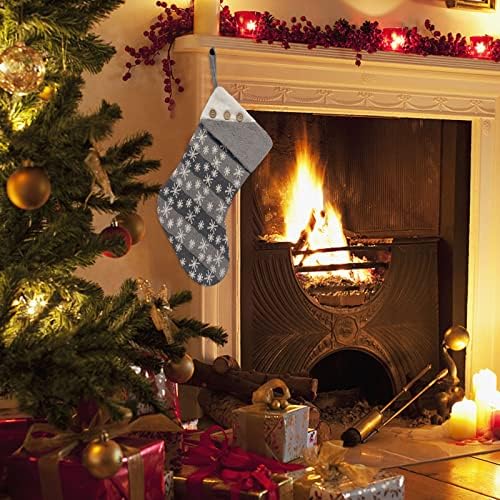 Коледни чорапи Тъканни Чанти за Коледни Чорапи и Коледни Окачени Чорапи за Украса на парти и Коледен Мультяшного