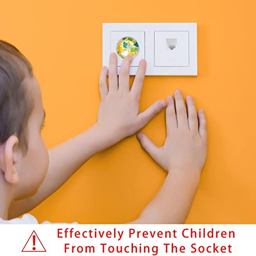 Капачки за контакти LAIYUHUA За защита от деца, 12 опаковки, Сигурна защита за електрически свещи | Пластмасови капачки
