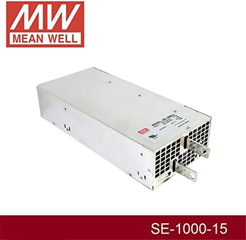 Импулсно захранване от затворен тип 1000,5 W 15 В 66,7 А SE-1000-15 Meanwell AC-DC ДЗПО Серията SE-1000 MEAN WELL