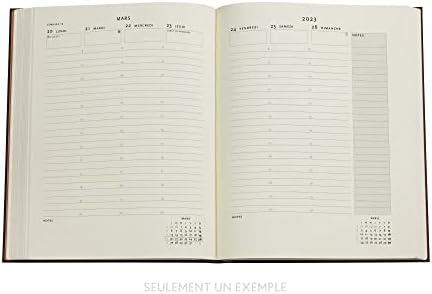 Paperblanks Дневник Верн 12 Месеца 2023, Двадесет Хиляди места | Вертикален | Ultra (180 × 230 mm)