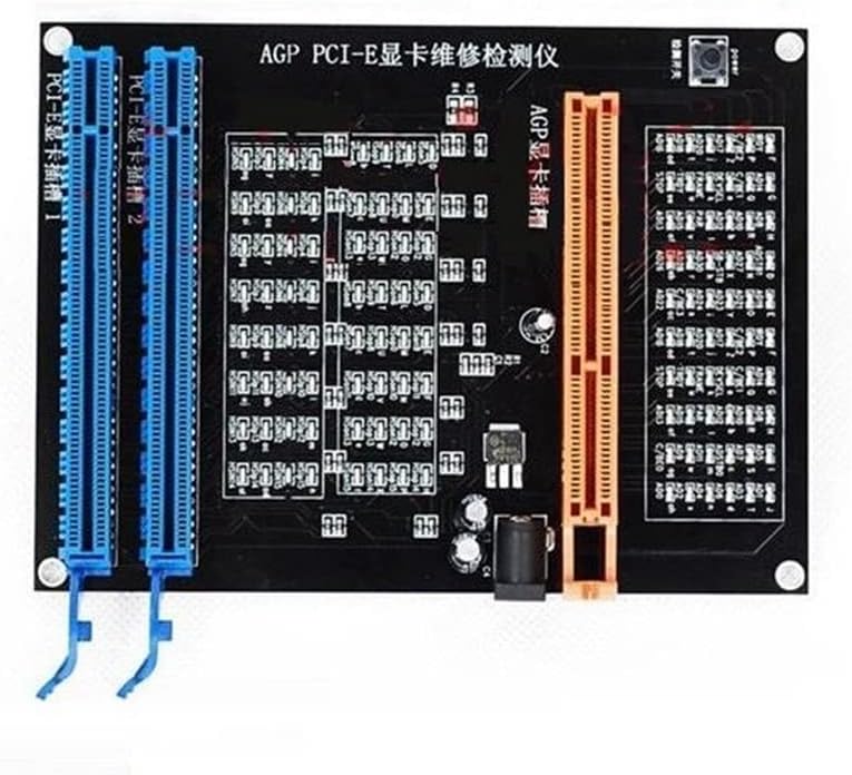AGP, PCI-E X16 Тестер гнездо за Двойно предназначение С Показване на Изображения Тестер за Проверка на Видеокартата