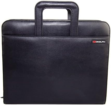 Монолитна флип-надолу дръжка Executive Leather Look Case Koskin 2791 - Черно, опаковки от 1