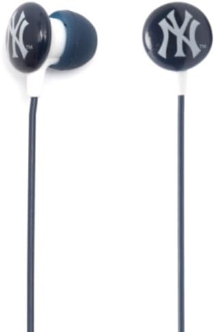 Втулки с принтом iHip MLF10169 за слушалки MLB Ню Йорк Янкис, Синьо / Бяло