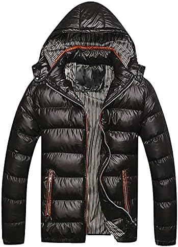 ADSSDQ Палто с дълги ръкави, Мъжки Модерни Обикновена палто От Полиестер, Зимна Туника с V-образно деколте за почивка, Удобна