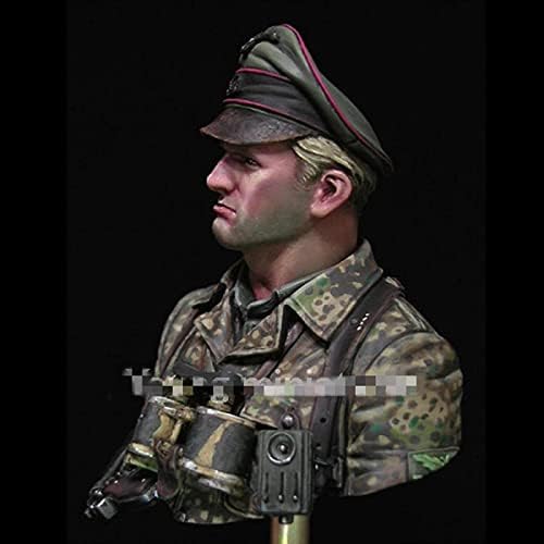 ETRIYE 1/10 Модел Бюст на Героя от смола Офицер от Втората световна война, Монолитен под налягане Модел Бюст,
