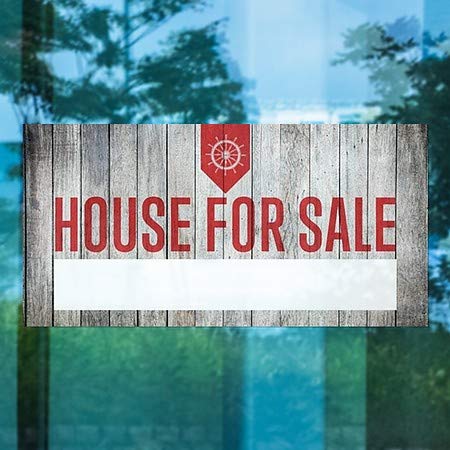 CGSignLab | Продава се къща от дърво в морски стил Перваза на прозореца | 24 x12