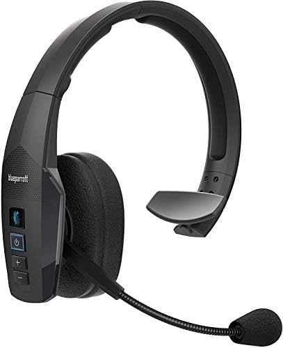 Bluetooth слушалка BlueParrott B450–XT с шумопотискане - Актуализиран дизайн с най-добрите в бранша звук, голям